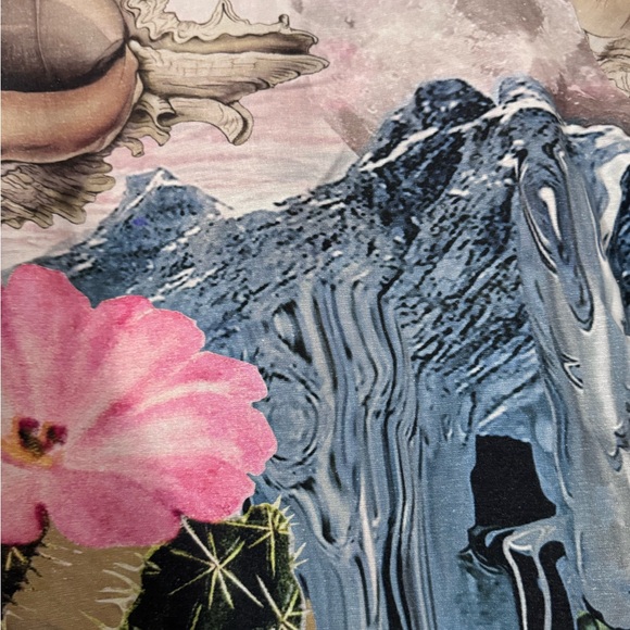 Desigual Lavender and Gray Blouse - Picture 5 of 5